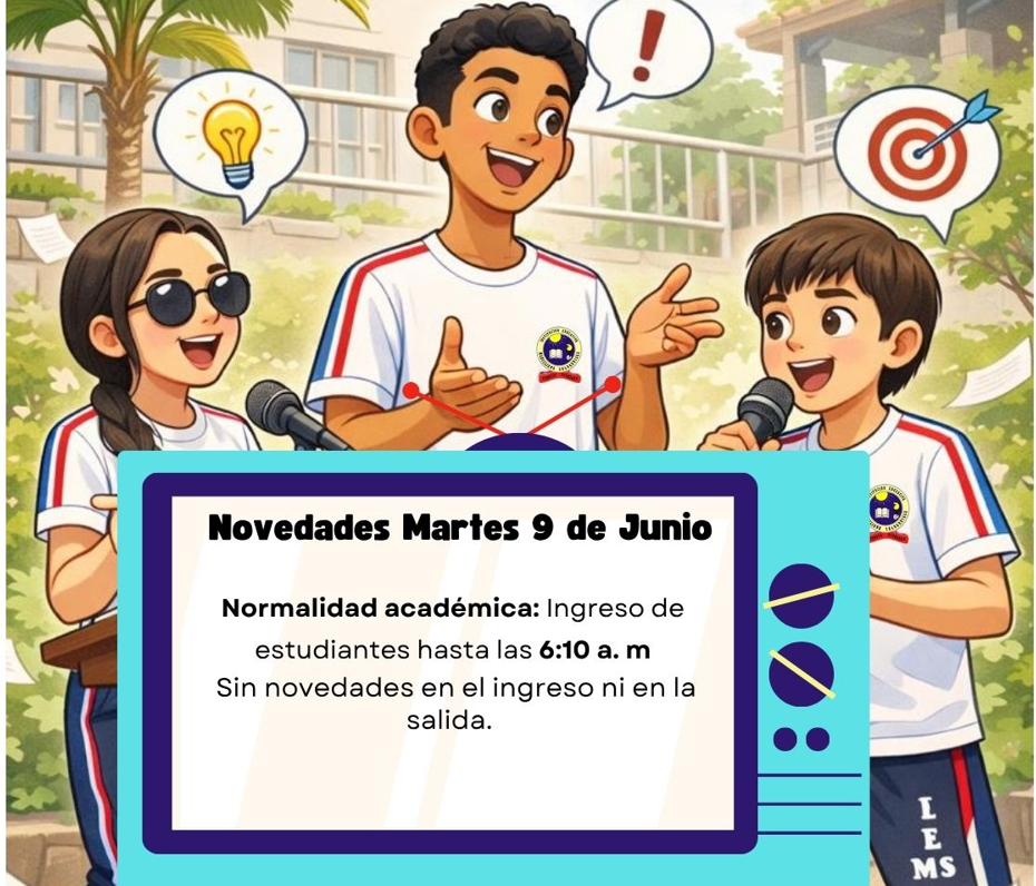 Novedades martes 9 junio